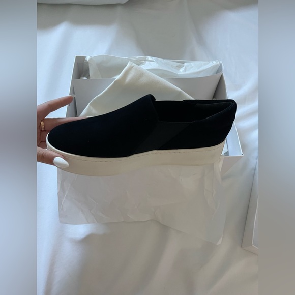 Vince platform suede sneakers - Picture 4 of 5